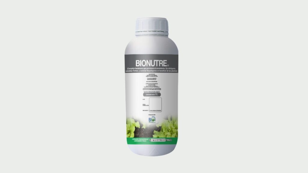 Envase de BIONUTRE, Bioprotección S.A.S.