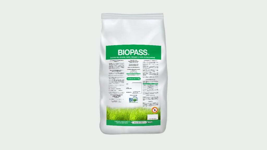 Envase de BIOPASS, Bioprotección S.A.S.